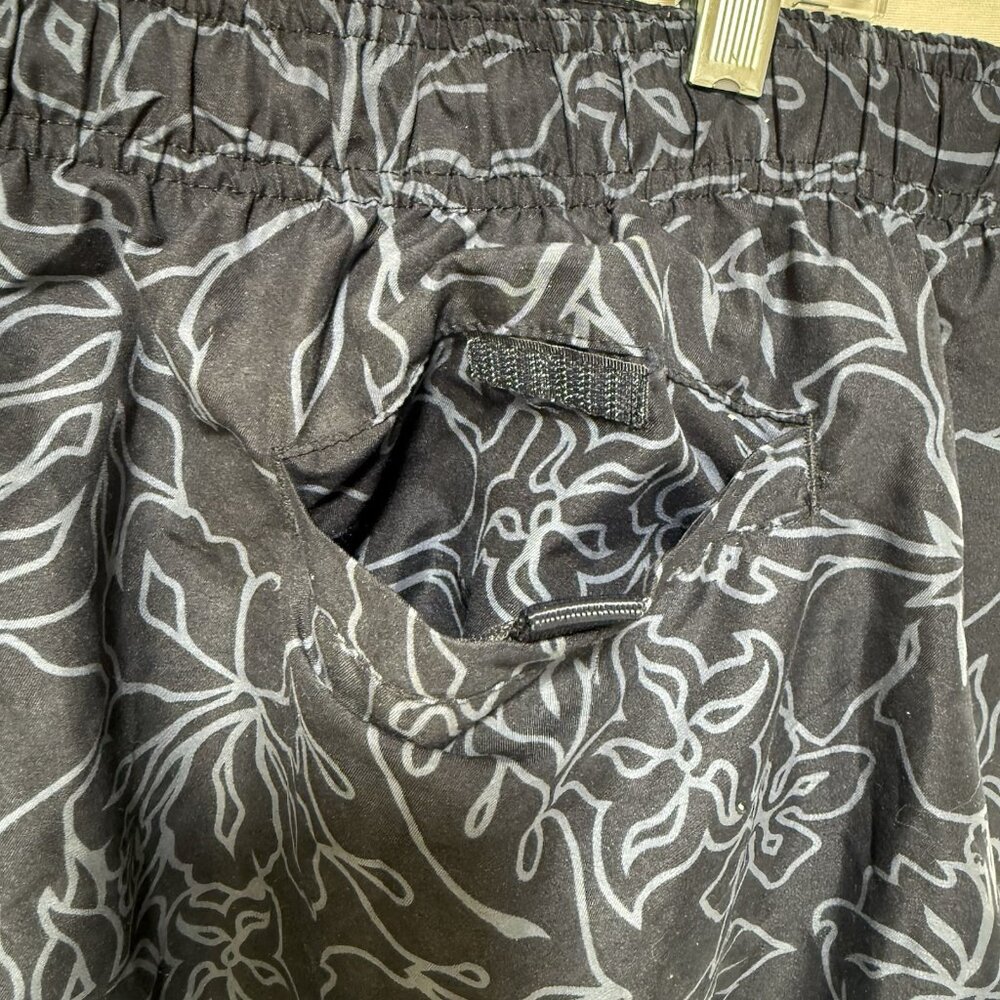Croft & Barrow Mens Navy Blue Swim Trunks Shorts 2XL NWT Floral Mesh Lined Pocke - Picture 5 of 7